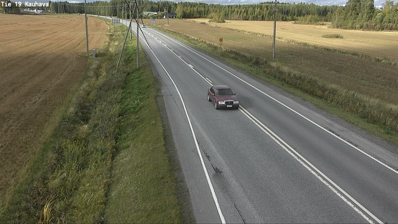 Weather Camera Image Road 19 Kauhava, Kauhava, Etelä-Pohjanmaa