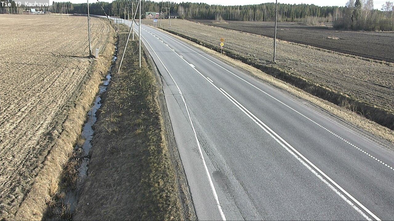 Weather Camera Image Road 19 Kauhava, Kauhava, Etelä-Pohjanmaa