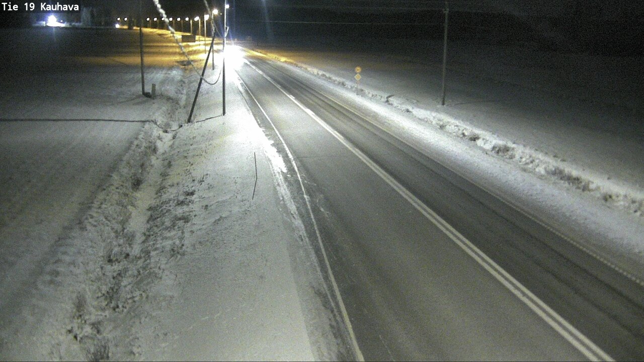 Weather Camera Image Road 19 Kauhava, Kauhava, Etelä-Pohjanmaa