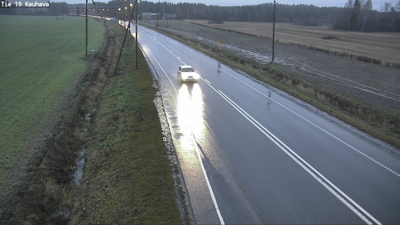 Weather Camera Image Väg 19 Kauhava, Kauhava, Etelä-Pohjanmaa