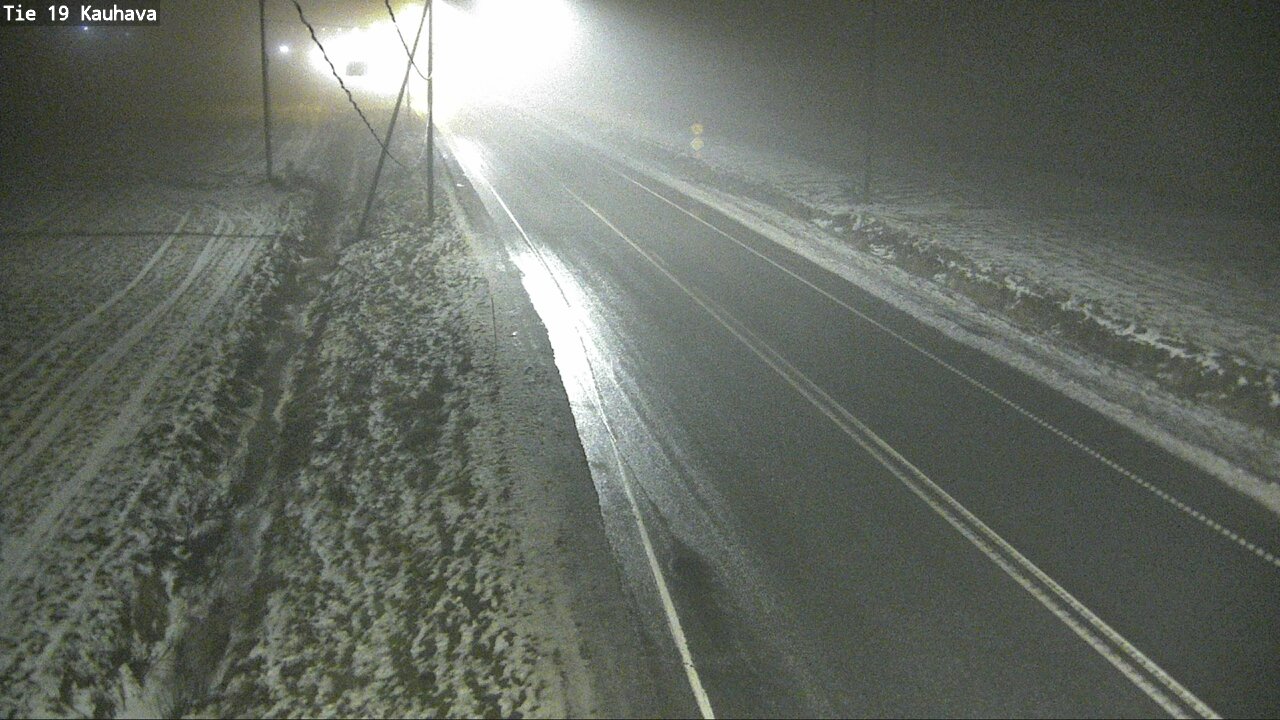 Weather Camera Image Road 19 Kauhava, Kauhava, Etelä-Pohjanmaa