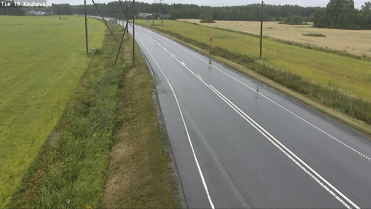 Weather Camera Image Väg 19 Kauhava, Kauhava, Etelä-Pohjanmaa