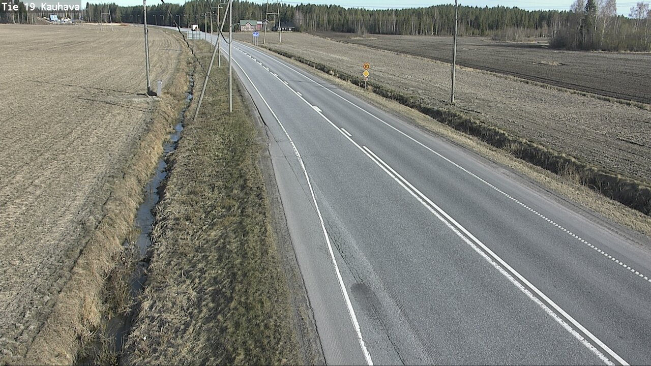 Weather Camera Image Road 19 Kauhava, Kauhava, Etelä-Pohjanmaa