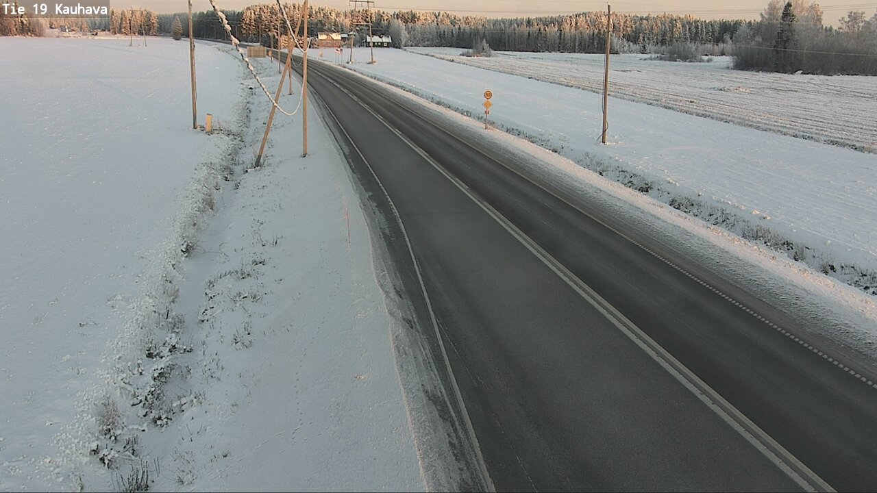 Weather Camera Image Road 19 Kauhava, Kauhava, Etelä-Pohjanmaa