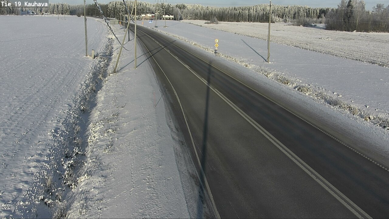 Weather Camera Image Road 19 Kauhava, Kauhava, Etelä-Pohjanmaa