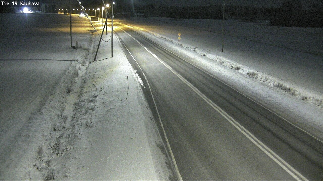 Weather Camera Image Road 19 Kauhava, Kauhava, Etelä-Pohjanmaa