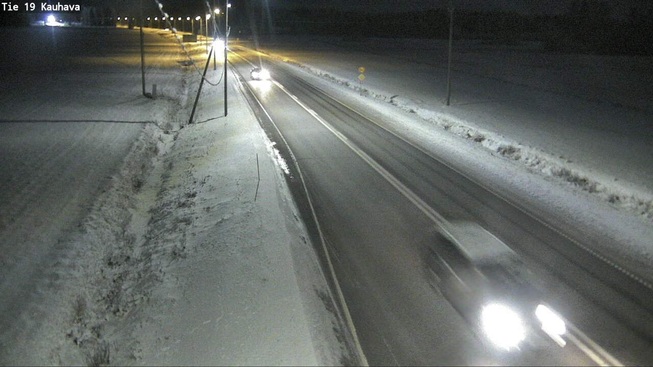 Weather Camera Image Road 19 Kauhava, Kauhava, Etelä-Pohjanmaa