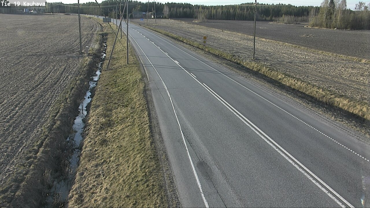Weather Camera Image Road 19 Kauhava, Kauhava, Etelä-Pohjanmaa