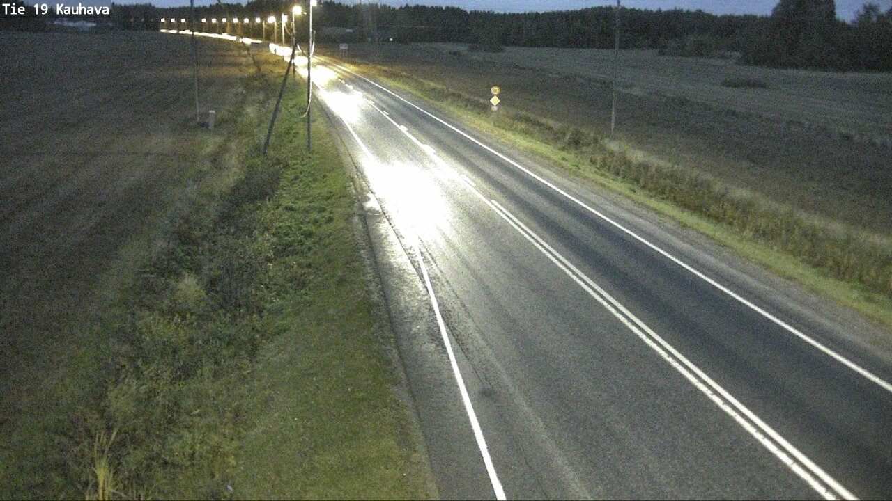 Weather Camera Image Road 19 Kauhava, Kauhava, Etelä-Pohjanmaa