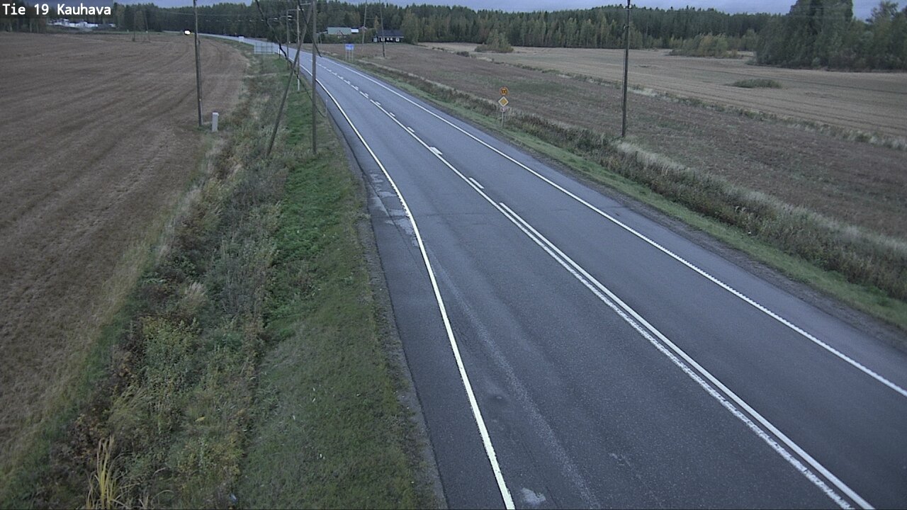 Weather Camera Image Road 19 Kauhava, Kauhava, Etelä-Pohjanmaa