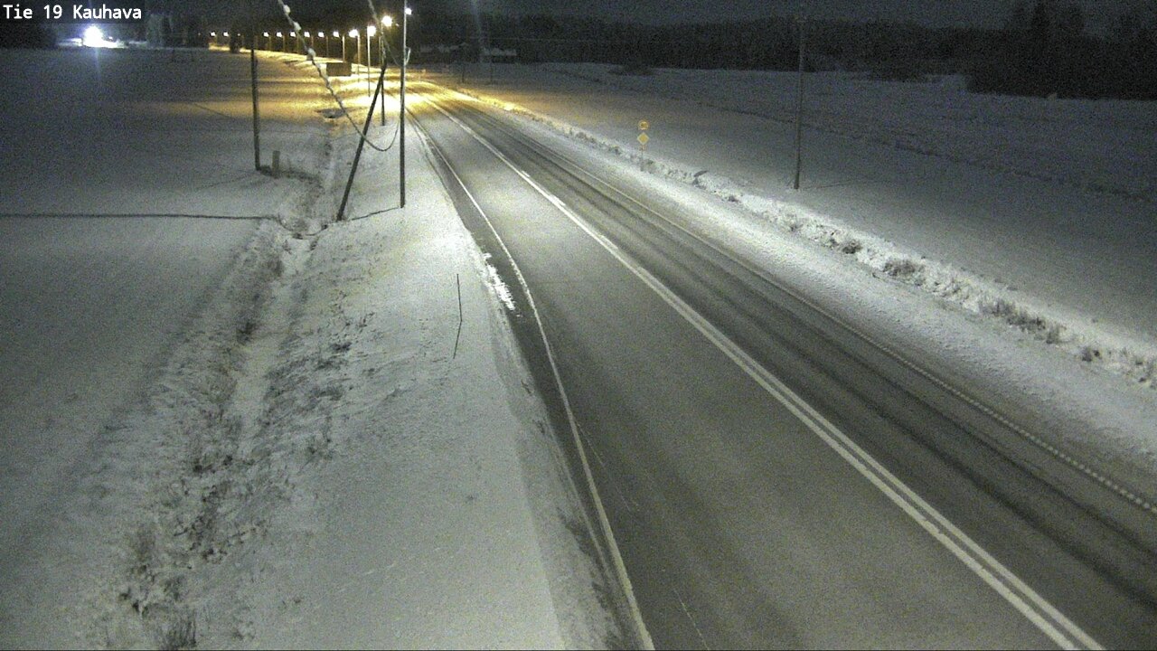Weather Camera Image Road 19 Kauhava, Kauhava, Etelä-Pohjanmaa