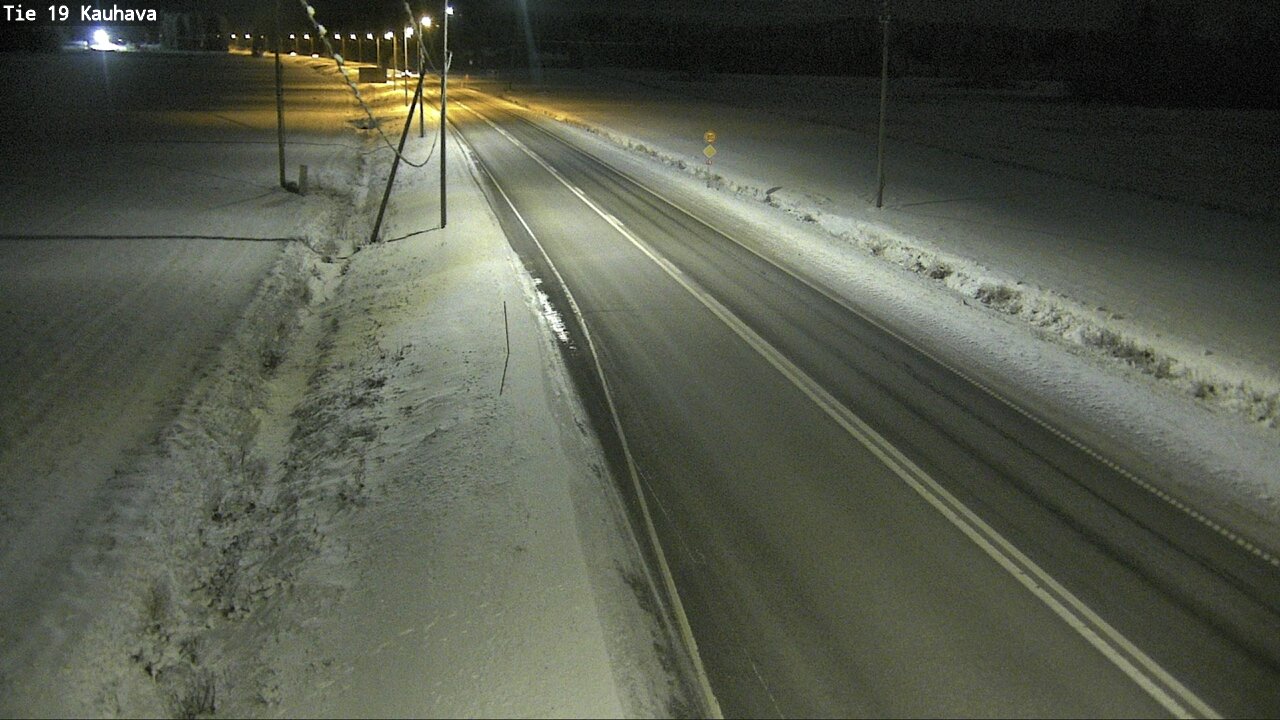 Weather Camera Image Road 19 Kauhava, Kauhava, Etelä-Pohjanmaa