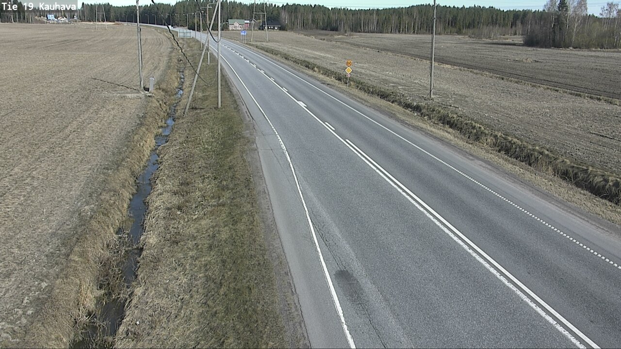 Weather Camera Image Road 19 Kauhava, Kauhava, Etelä-Pohjanmaa