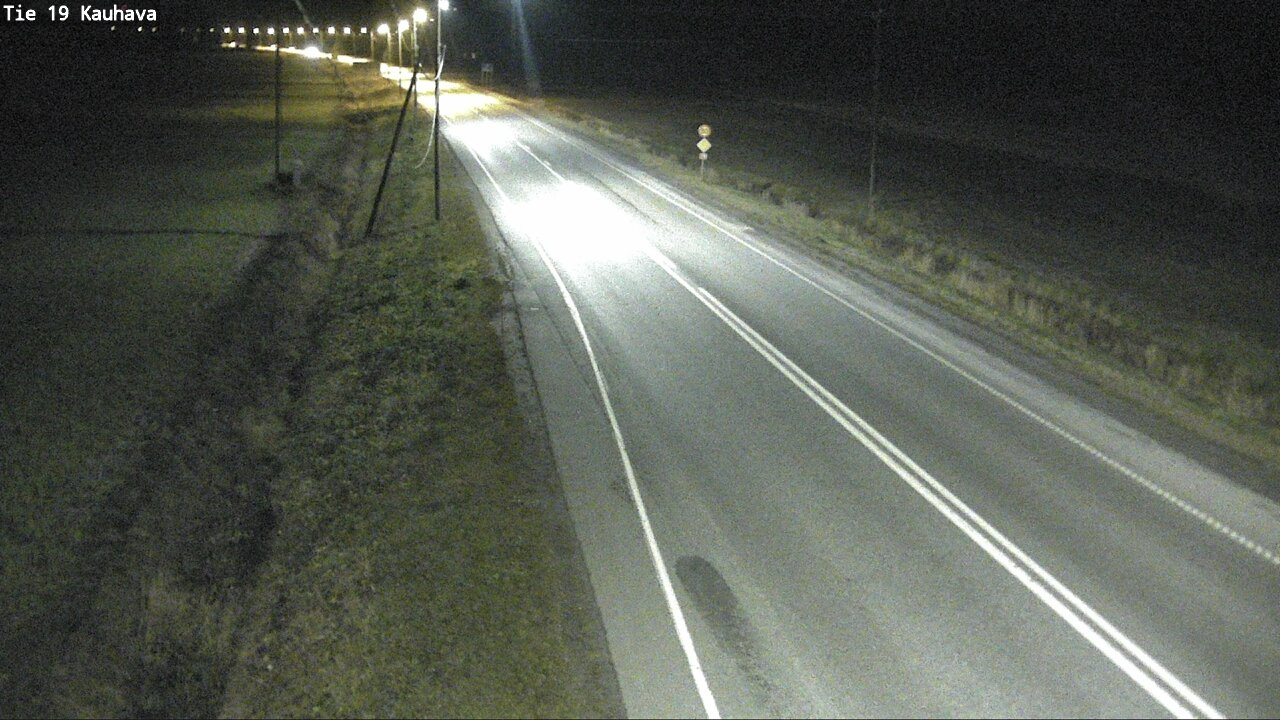 Weather Camera Image Väg 19 Kauhava, Kauhava, Etelä-Pohjanmaa