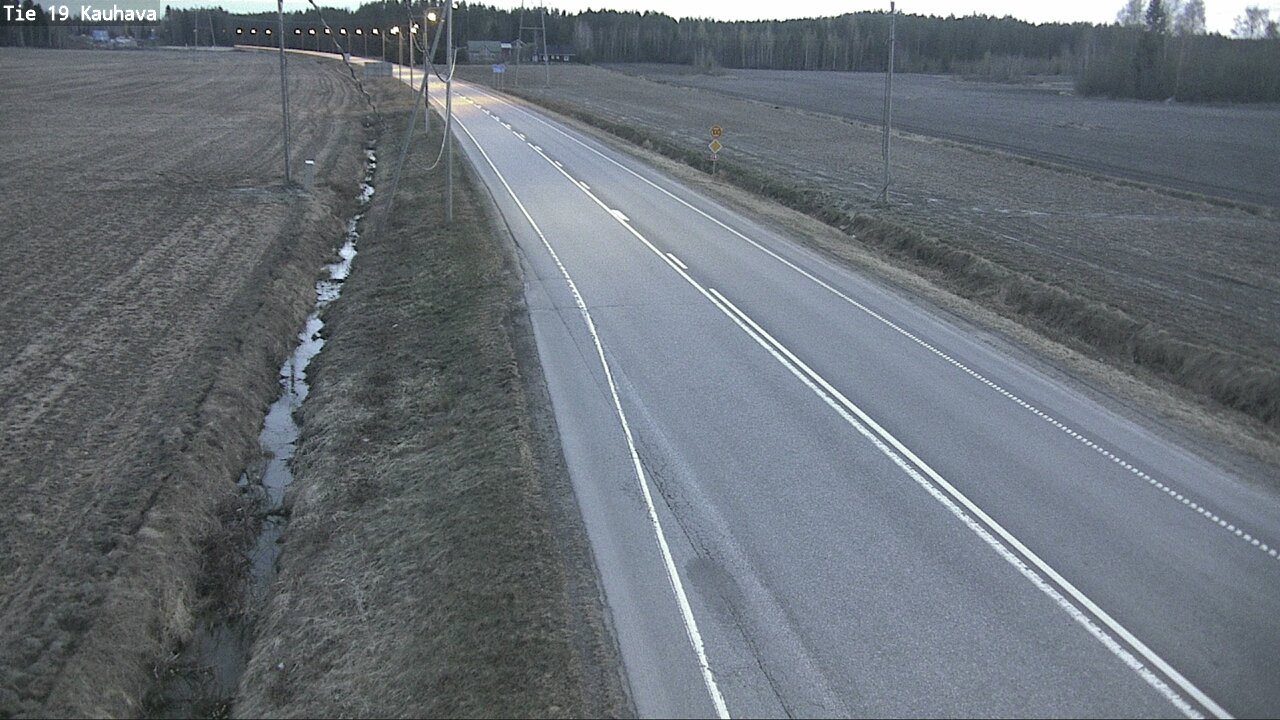 Weather Camera Image Road 19 Kauhava, Kauhava, Etelä-Pohjanmaa
