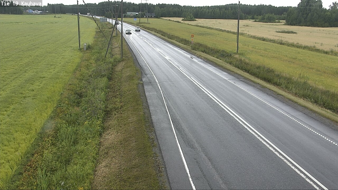 Weather Camera Image Road 19 Kauhava, Kauhava, Etelä-Pohjanmaa