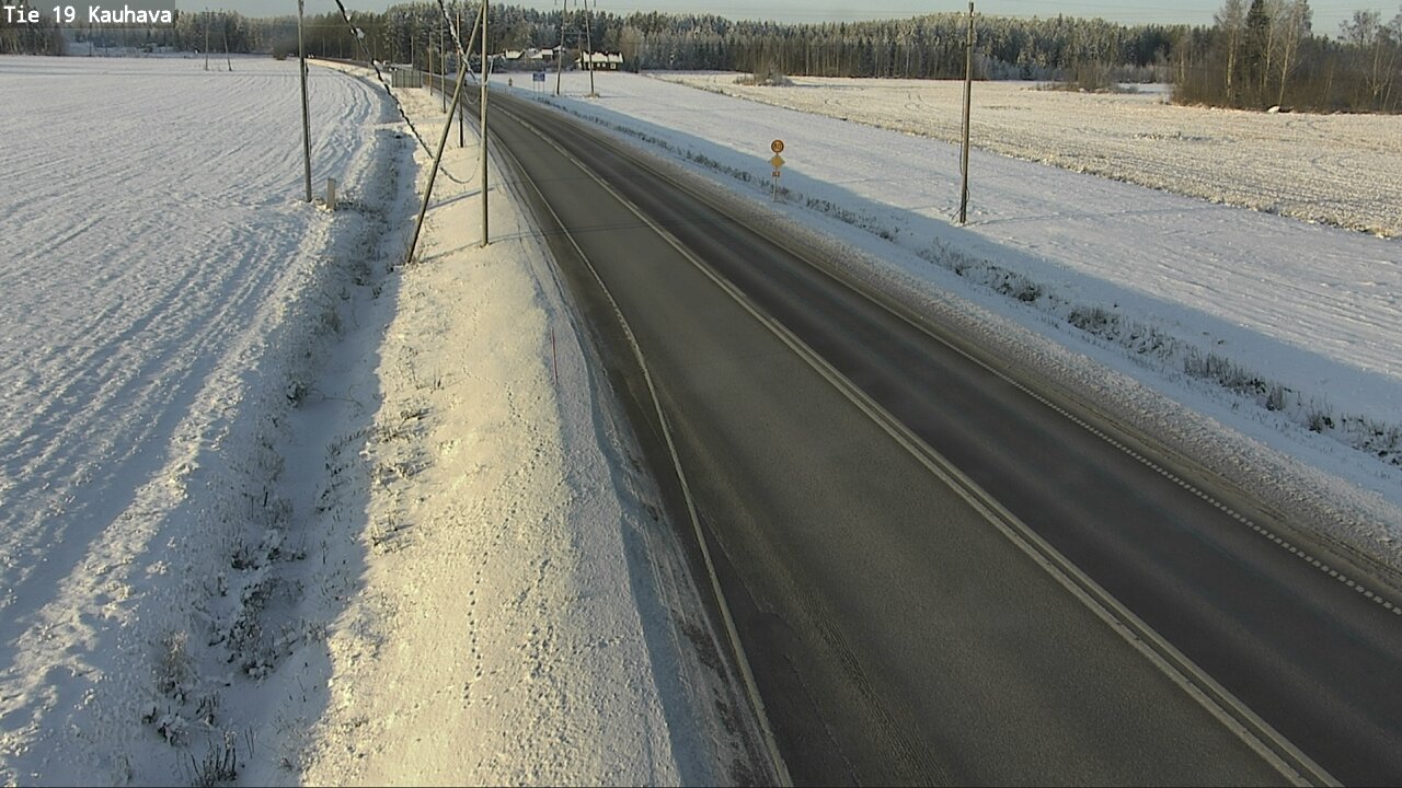 Weather Camera Image Road 19 Kauhava, Kauhava, Etelä-Pohjanmaa