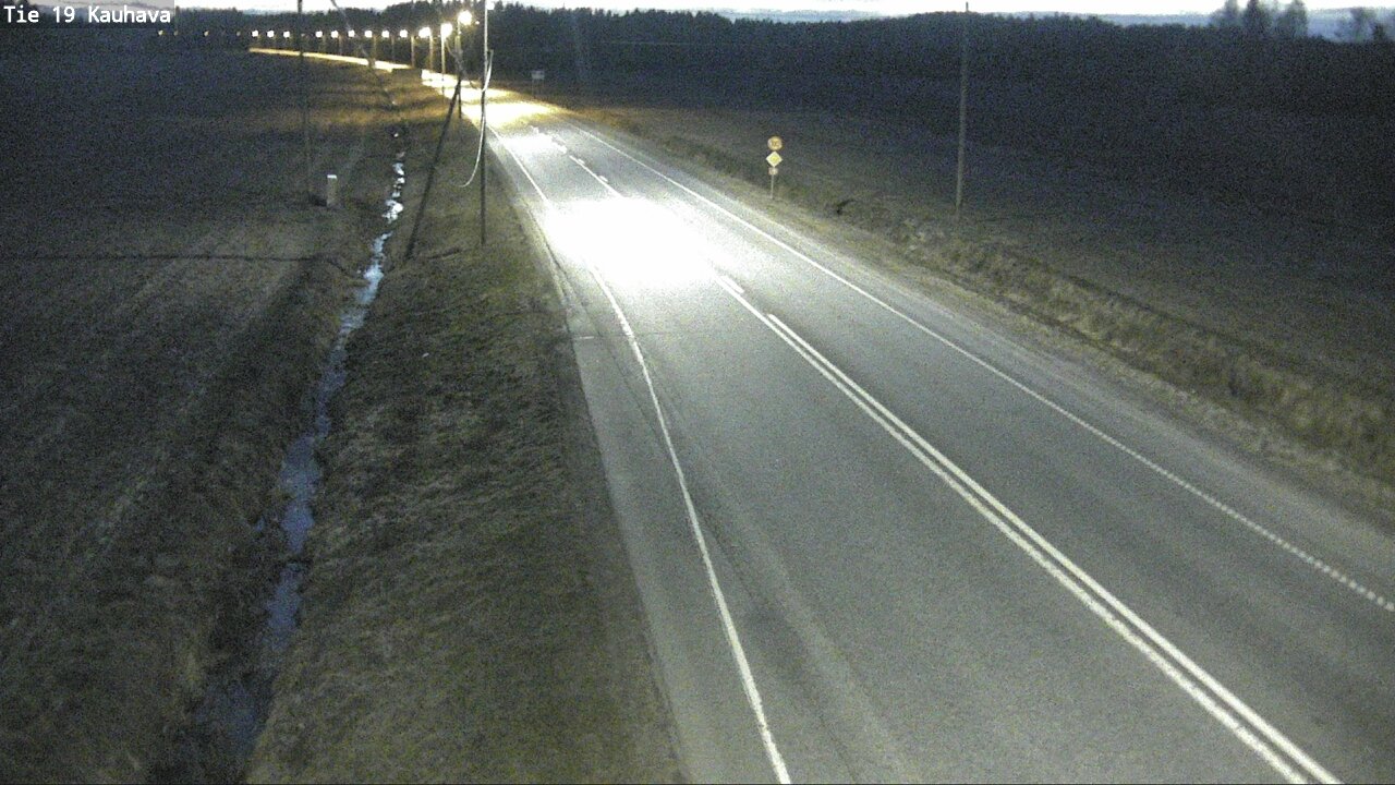 Weather Camera Image Road 19 Kauhava, Kauhava, Etelä-Pohjanmaa
