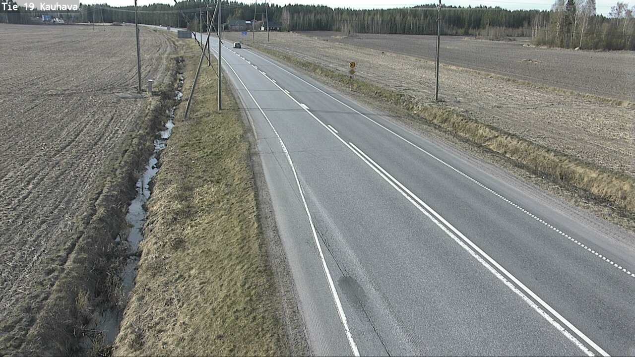 Weather Camera Image Road 19 Kauhava, Kauhava, Etelä-Pohjanmaa