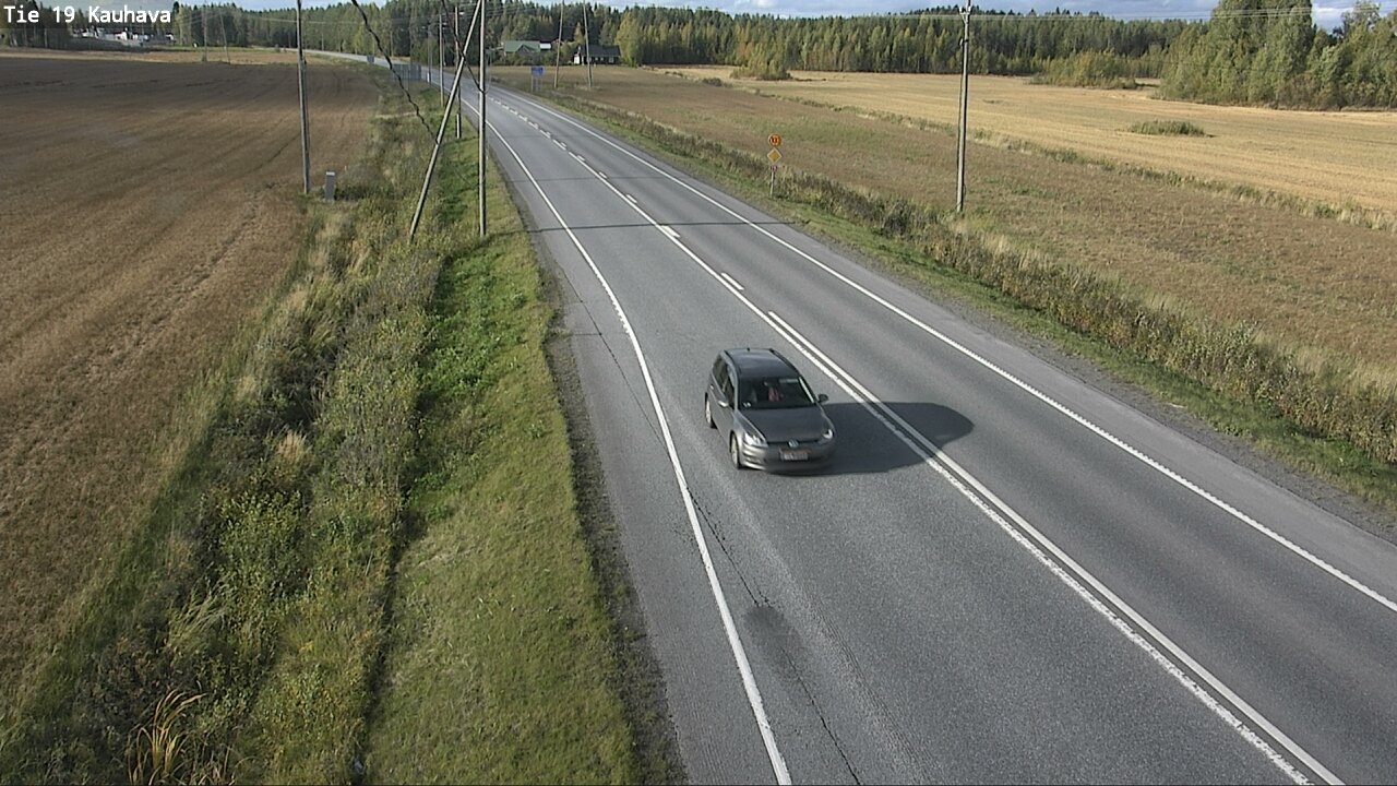 Weather Camera Image Road 19 Kauhava, Kauhava, Etelä-Pohjanmaa