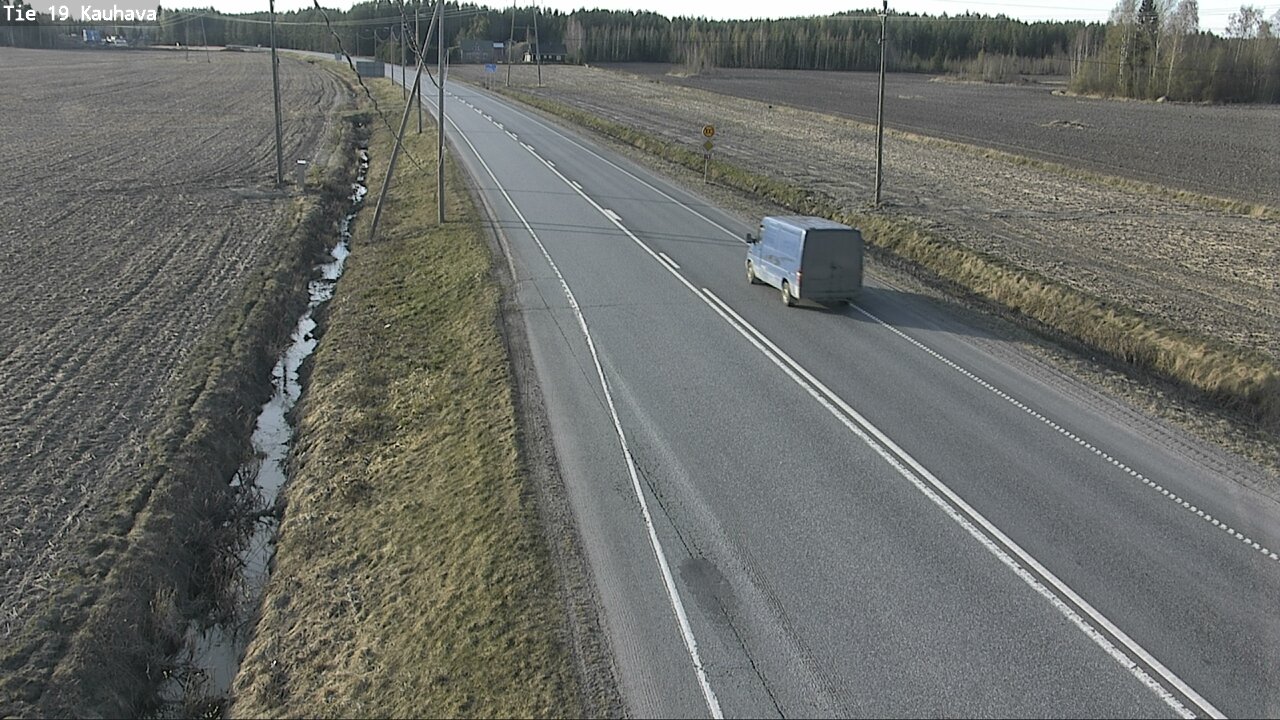 Weather Camera Image Road 19 Kauhava, Kauhava, Etelä-Pohjanmaa