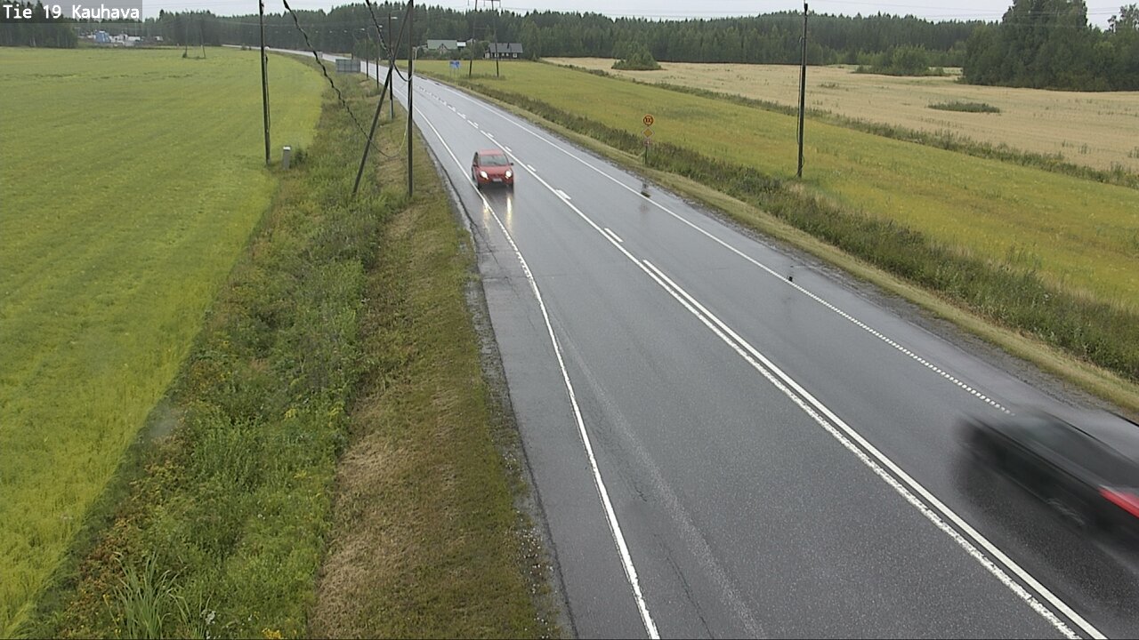 Weather Camera Image Väg 19 Kauhava, Kauhava, Etelä-Pohjanmaa