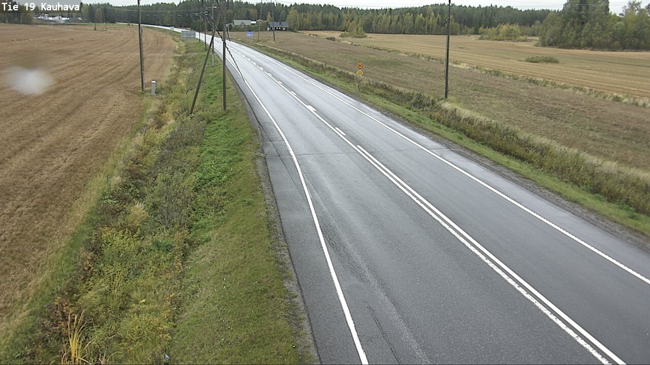 Weather Camera Image Road 19 Kauhava, Kauhava, Etelä-Pohjanmaa