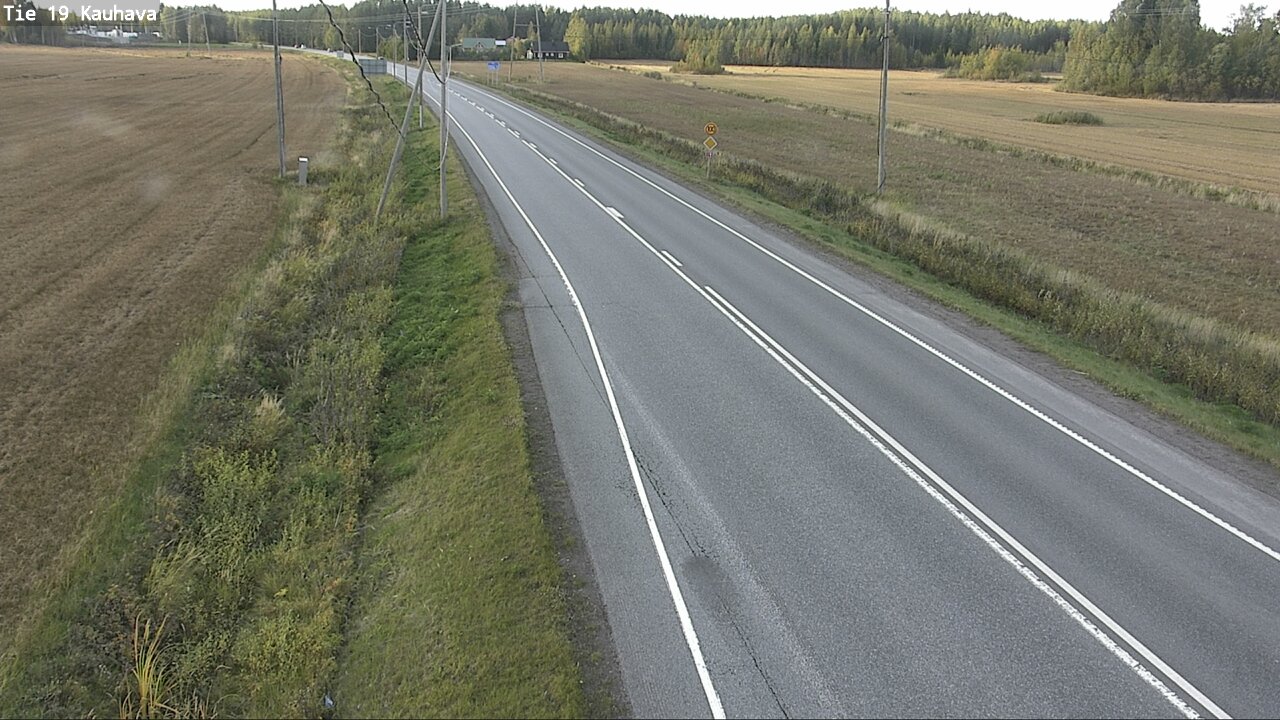 Weather Camera Image Road 19 Kauhava, Kauhava, Etelä-Pohjanmaa