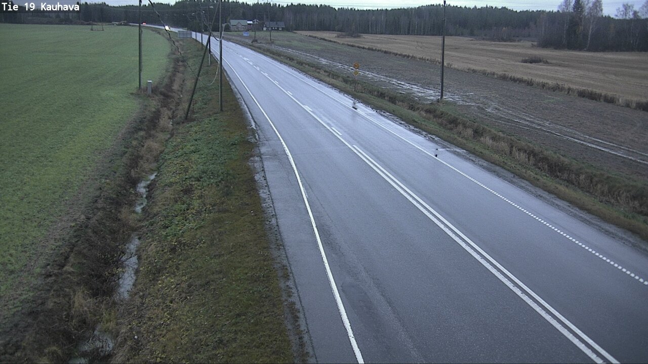 Weather Camera Image Road 19 Kauhava, Kauhava, Etelä-Pohjanmaa