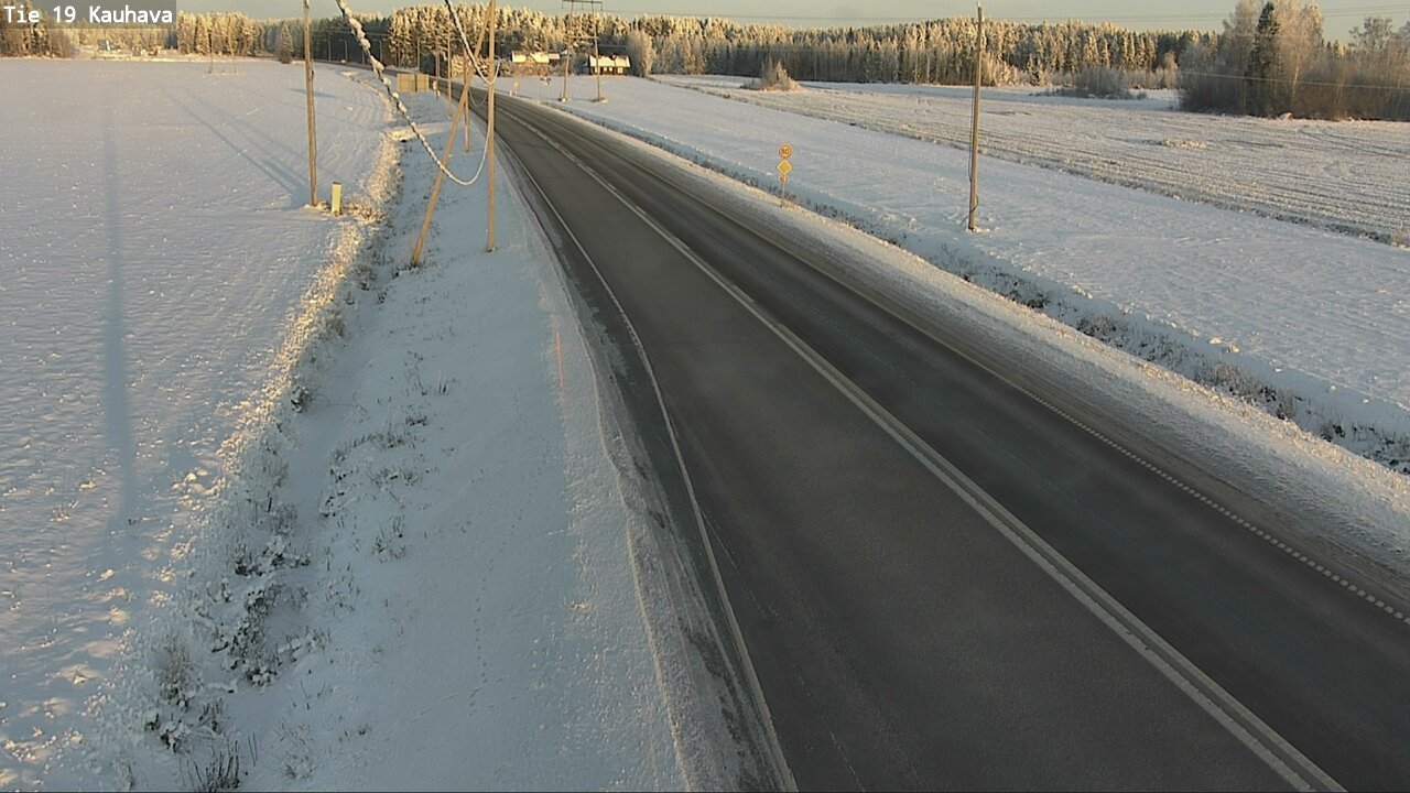 Weather Camera Image Road 19 Kauhava, Kauhava, Etelä-Pohjanmaa