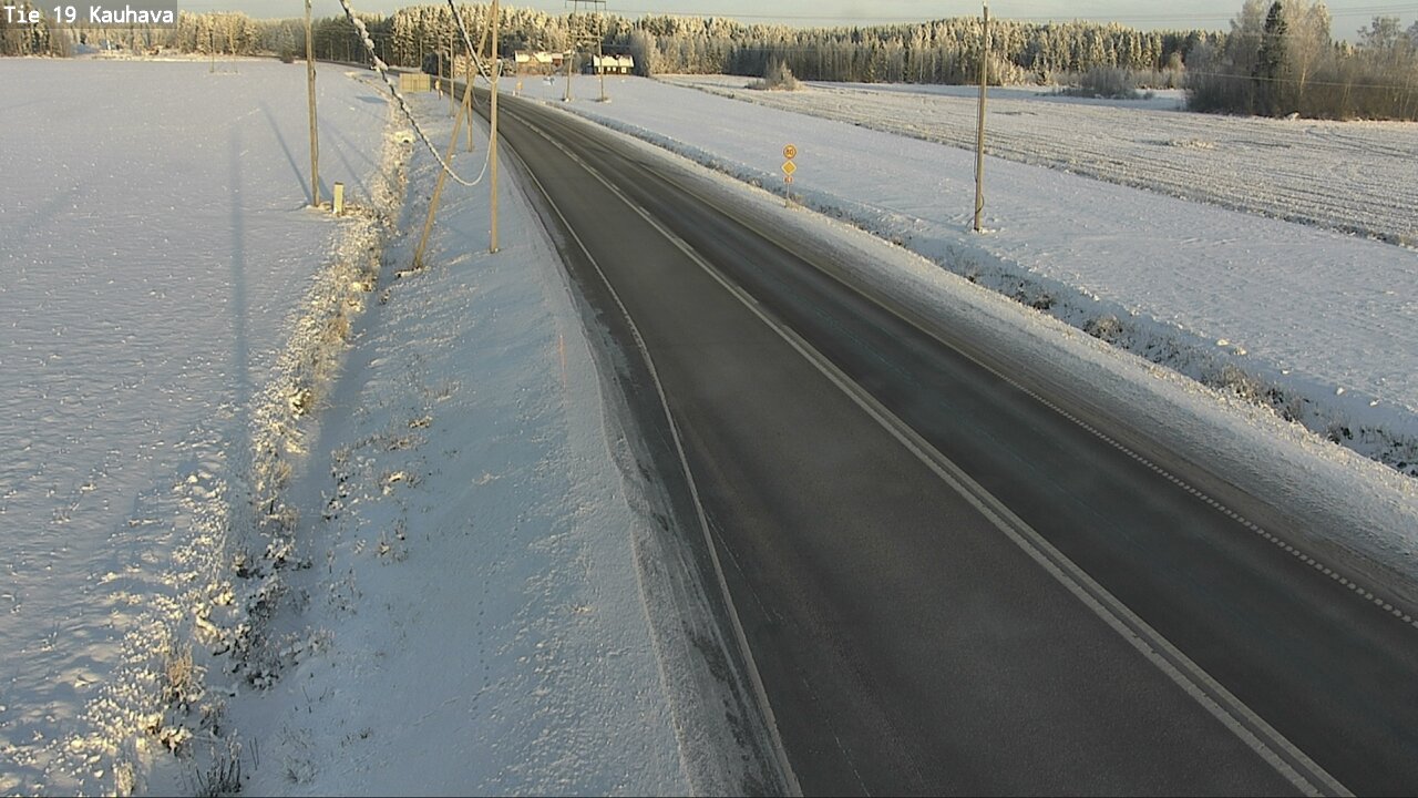 Weather Camera Image Road 19 Kauhava, Kauhava, Etelä-Pohjanmaa