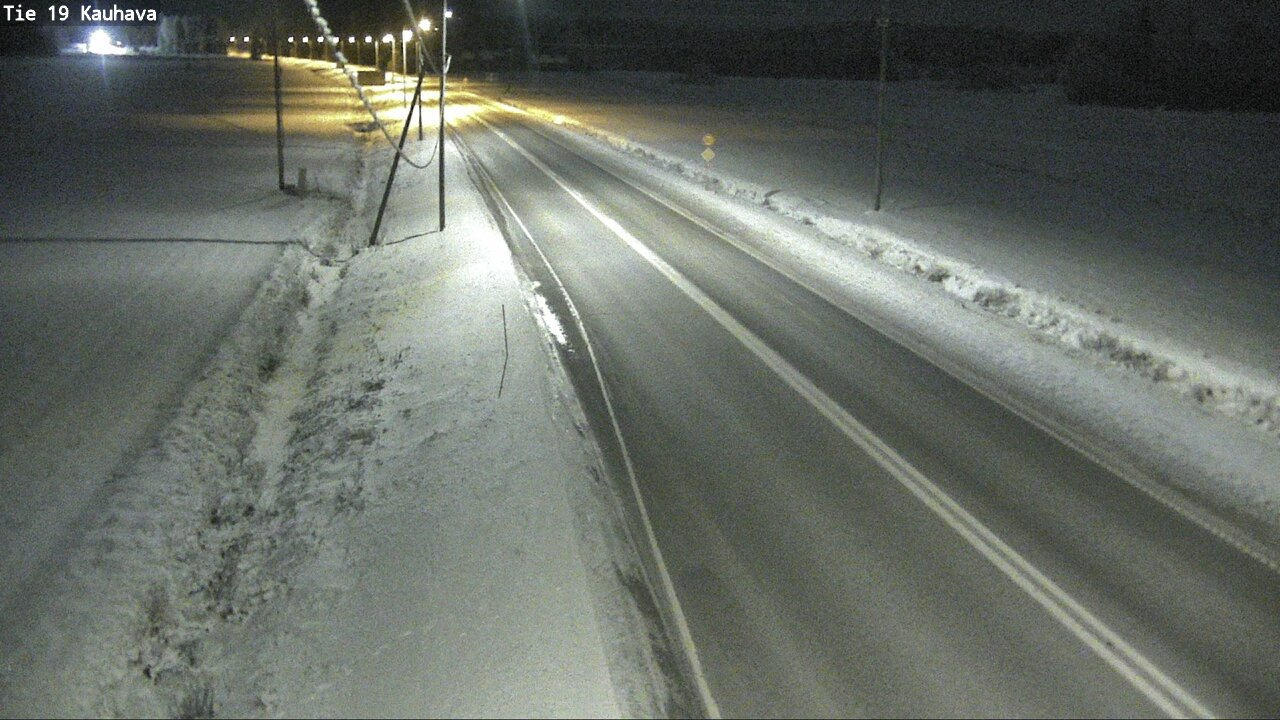 Weather Camera Image Road 19 Kauhava, Kauhava, Etelä-Pohjanmaa