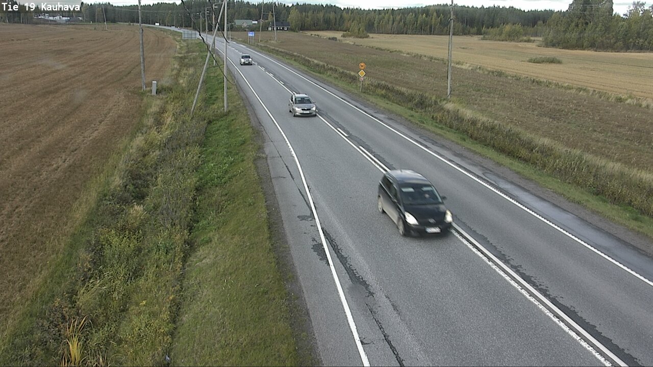 Weather Camera Image Road 19 Kauhava, Kauhava, Etelä-Pohjanmaa
