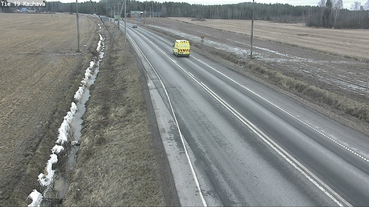 Weather Camera Image Road 19 Kauhava, Kauhava, Etelä-Pohjanmaa
