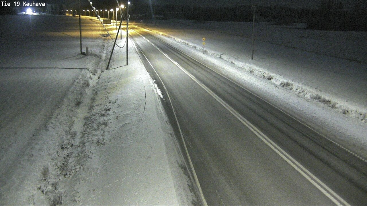 Weather Camera Image Road 19 Kauhava, Kauhava, Etelä-Pohjanmaa