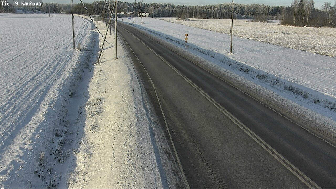 Weather Camera Image Road 19 Kauhava, Kauhava, Etelä-Pohjanmaa