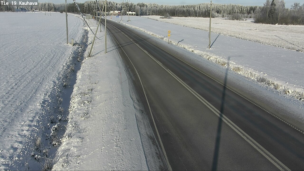 Weather Camera Image Road 19 Kauhava, Kauhava, Etelä-Pohjanmaa