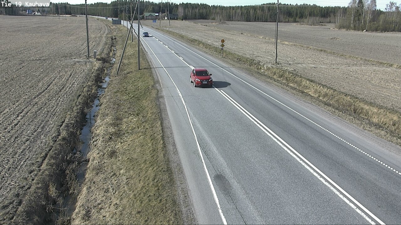Weather Camera Image Road 19 Kauhava, Kauhava, Etelä-Pohjanmaa