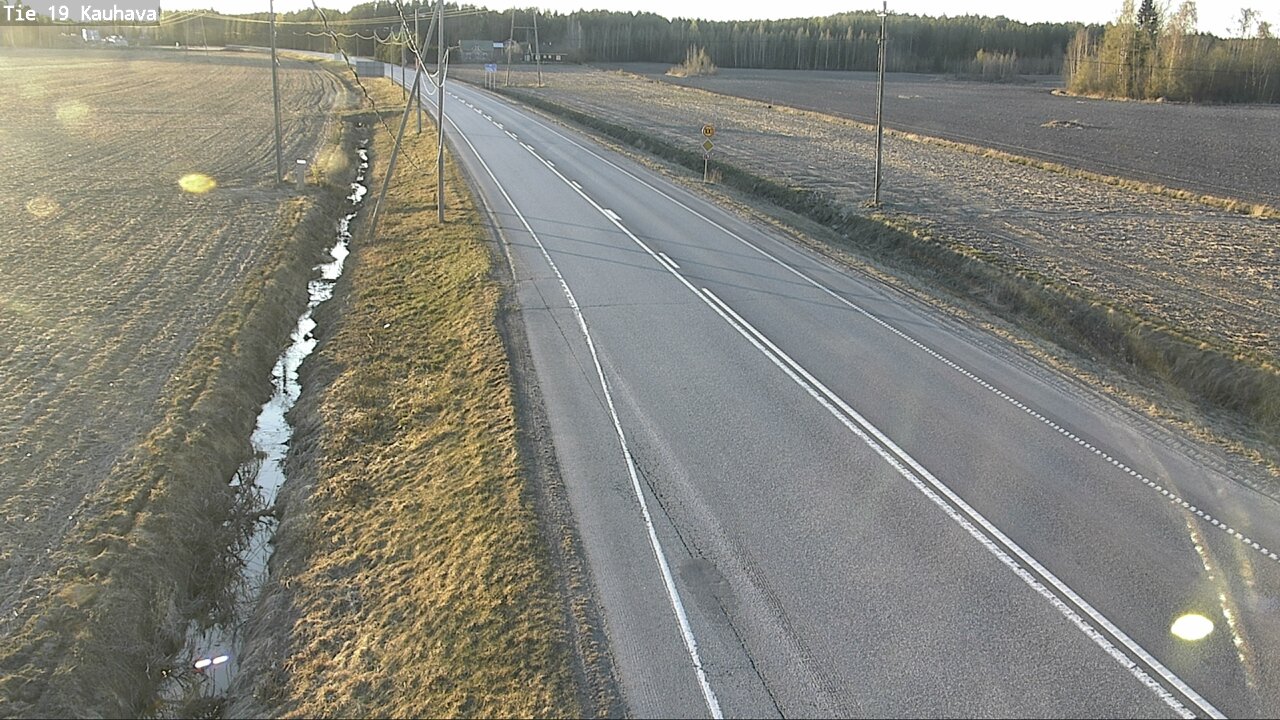 Weather Camera Image Road 19 Kauhava, Kauhava, Etelä-Pohjanmaa