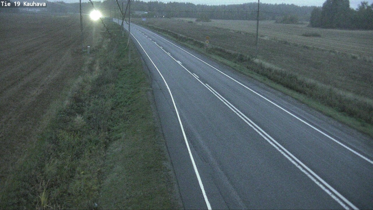 Weather Camera Image Road 19 Kauhava, Kauhava, Etelä-Pohjanmaa