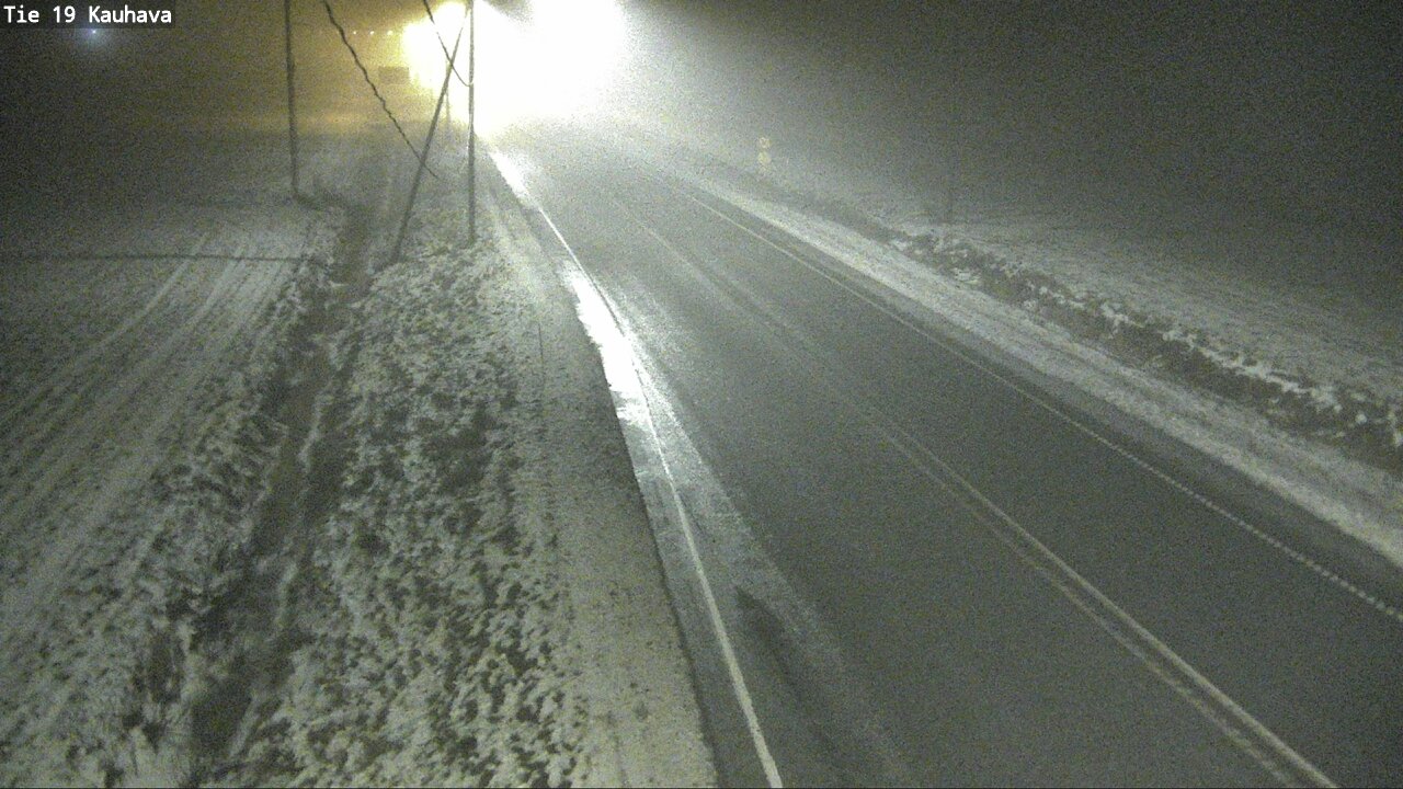 Weather Camera Image Road 19 Kauhava, Kauhava, Etelä-Pohjanmaa