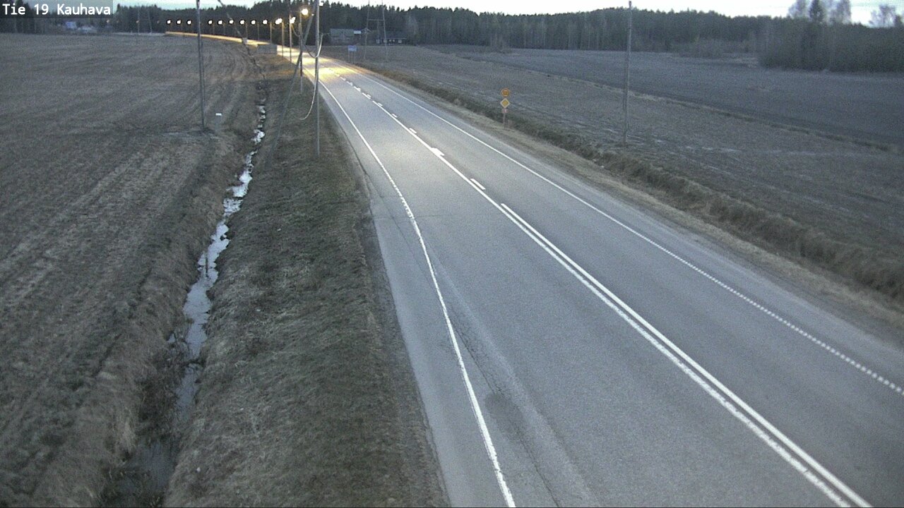 Weather Camera Image Road 19 Kauhava, Kauhava, Etelä-Pohjanmaa