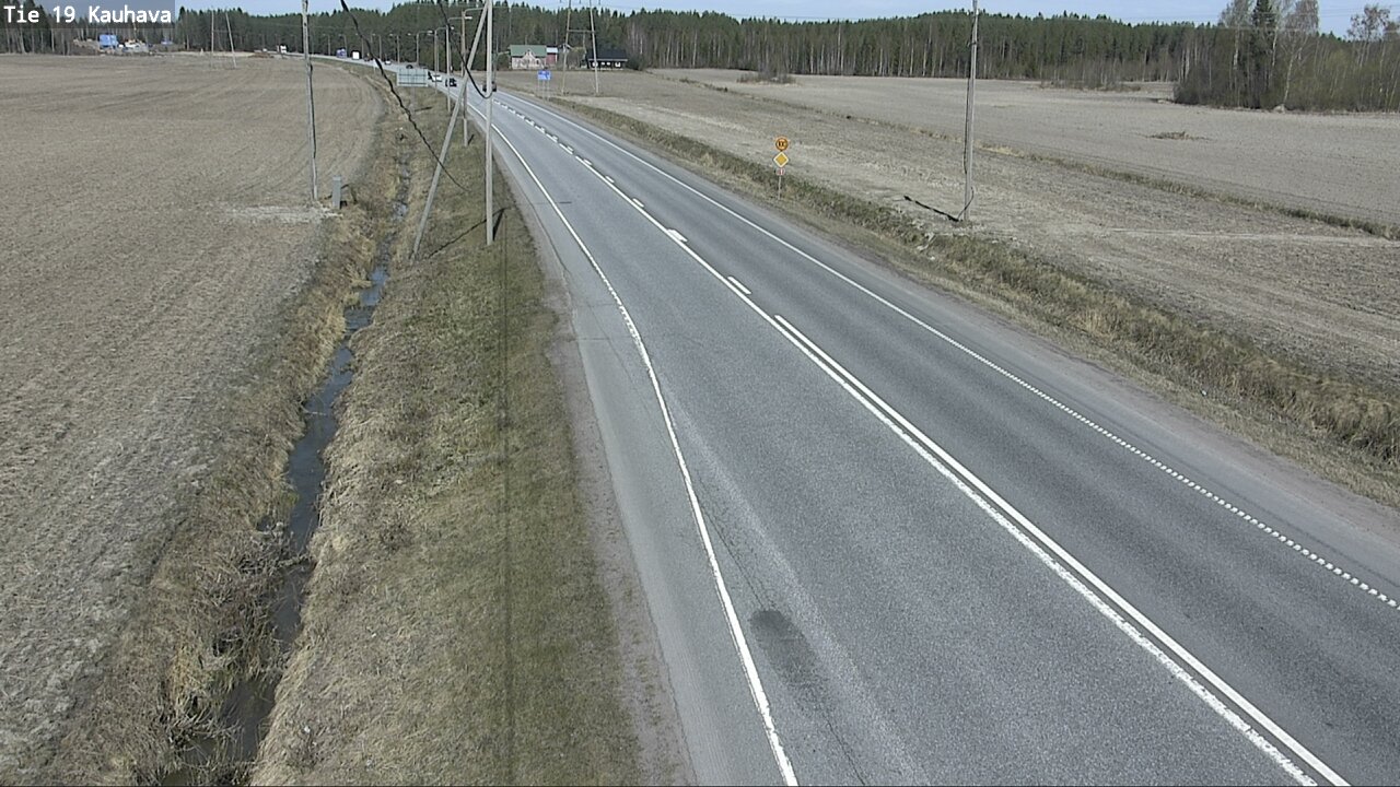 Weather Camera Image Road 19 Kauhava, Kauhava, Etelä-Pohjanmaa
