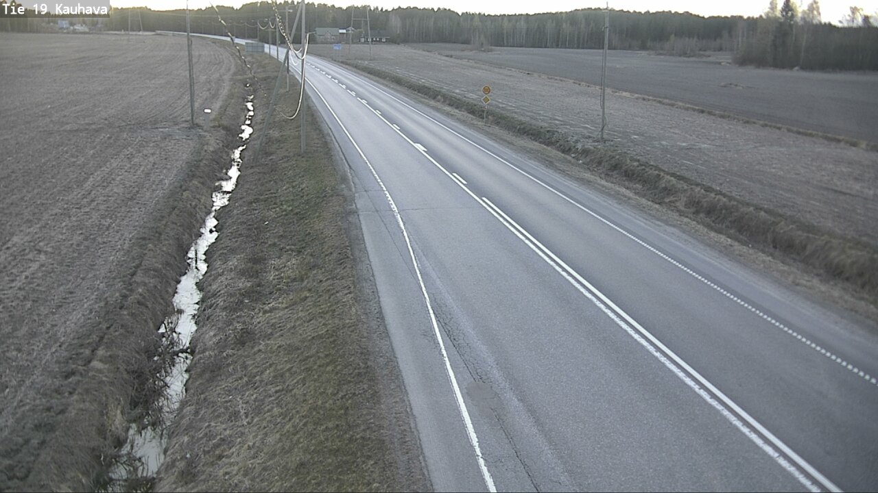 Weather Camera Image Road 19 Kauhava, Kauhava, Etelä-Pohjanmaa