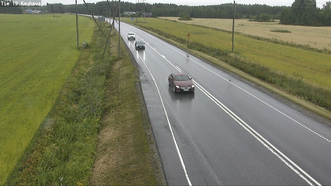Weather Camera Image Väg 19 Kauhava, Kauhava, Etelä-Pohjanmaa