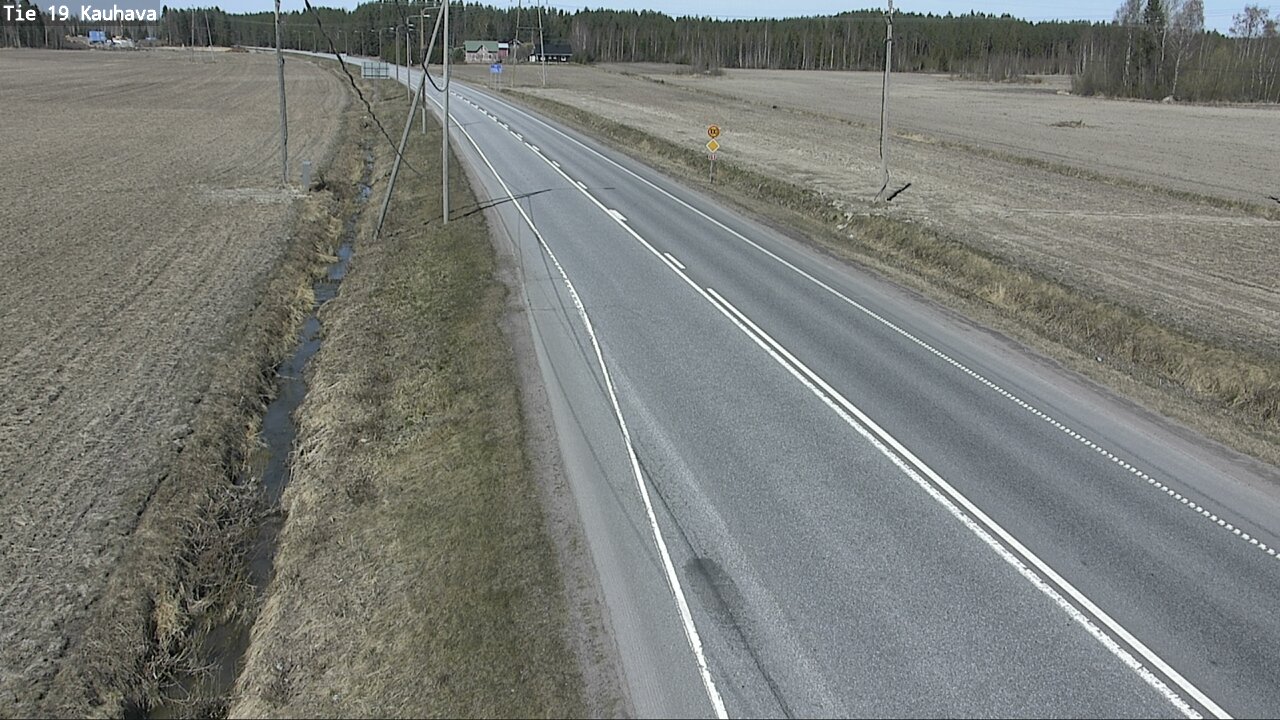Weather Camera Image Road 19 Kauhava, Kauhava, Etelä-Pohjanmaa
