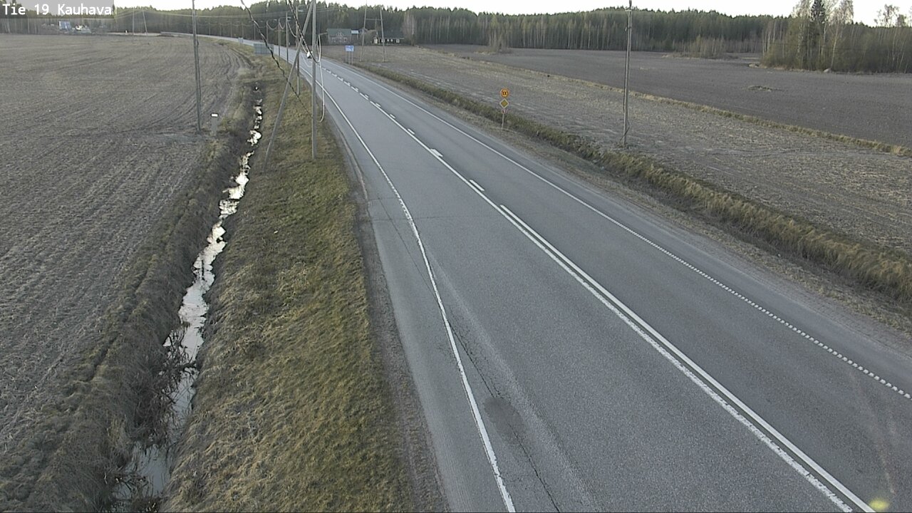 Weather Camera Image Road 19 Kauhava, Kauhava, Etelä-Pohjanmaa