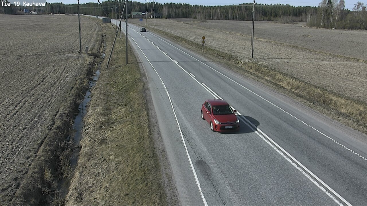 Weather Camera Image Road 19 Kauhava, Kauhava, Etelä-Pohjanmaa