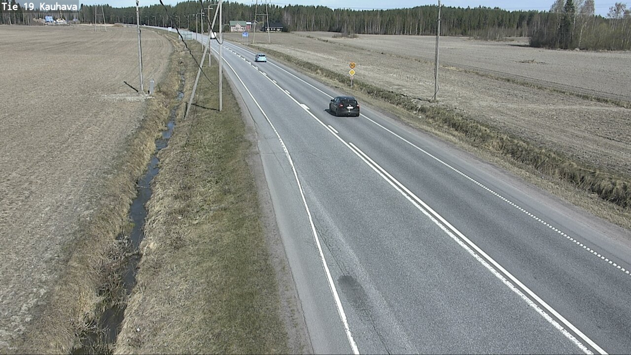 Weather Camera Image Road 19 Kauhava, Kauhava, Etelä-Pohjanmaa