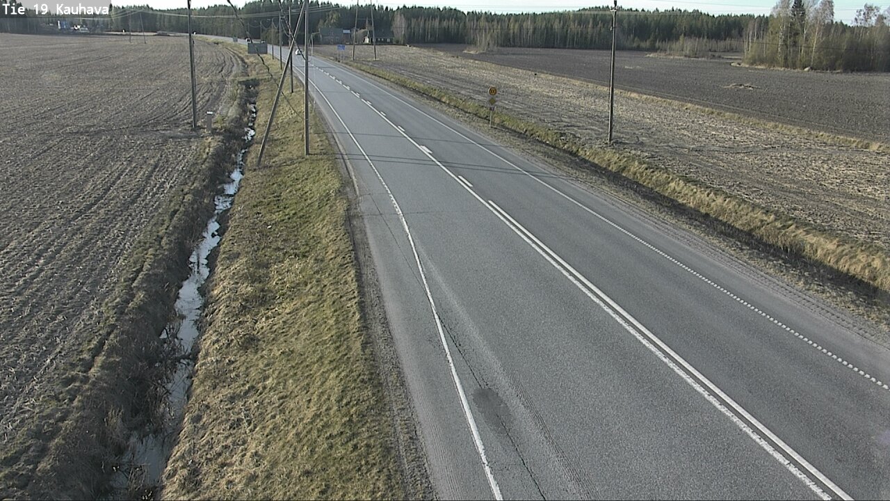 Weather Camera Image Road 19 Kauhava, Kauhava, Etelä-Pohjanmaa